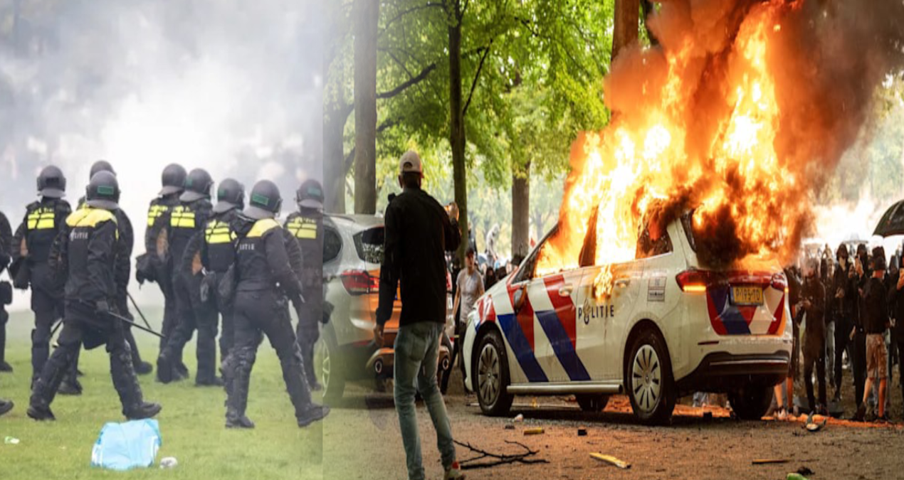 gocmen karsitlari polisle catis hollanda karisti 5PqOaZl9