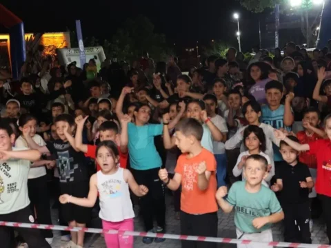 Kayseri buyuksehir spor hacilarda cocuklari sporla bulusturdu WEaE18O4