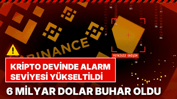 Kripto Para Devi Binance’te Güvenlik Skandalı! 6,3 Milyar Dolar Kayboldu
